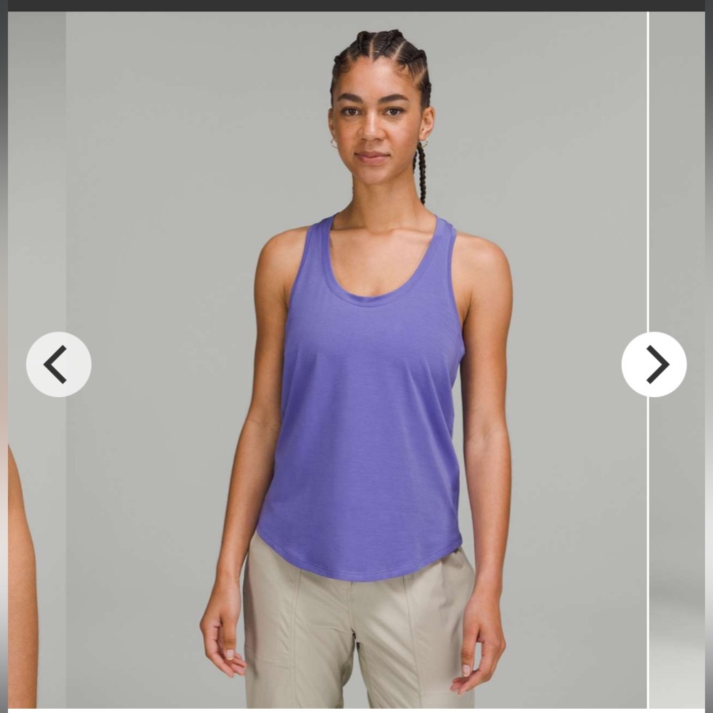 Lululemon Love Tank in Charged Indigo